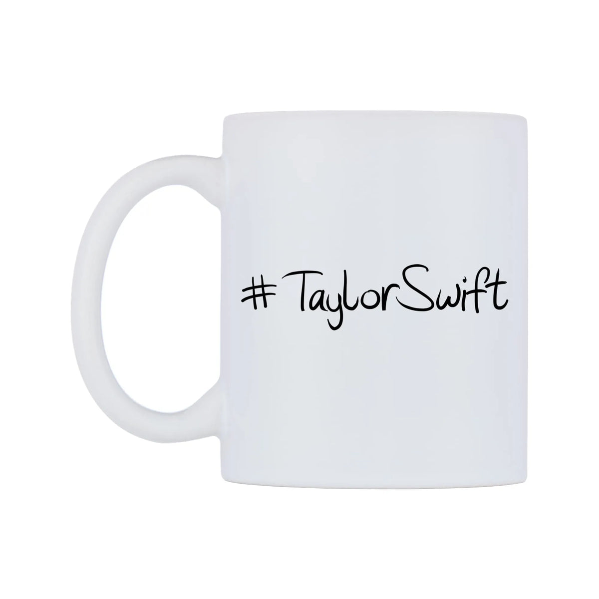 TaylorSwift Mug — mug, right side, on a white background