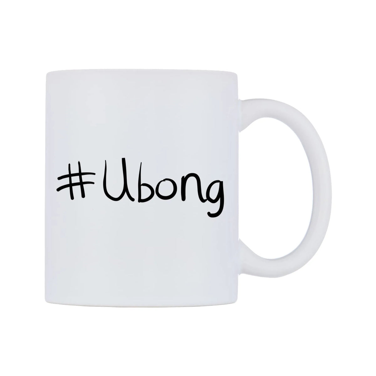Ubong Mug — mug, left side, on a white background