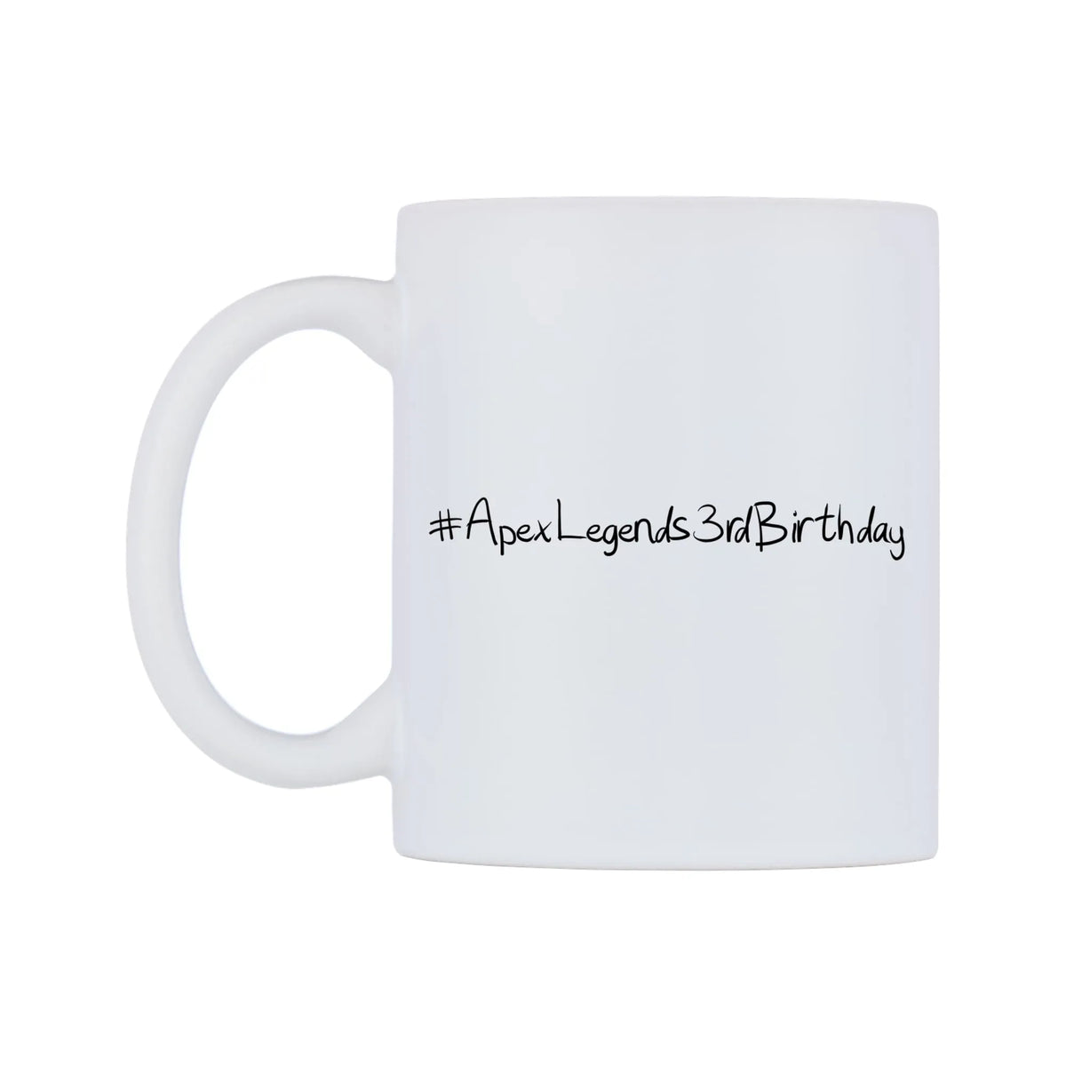 ApexLegends3rdBirthday Mug — mug, right side, on a white background