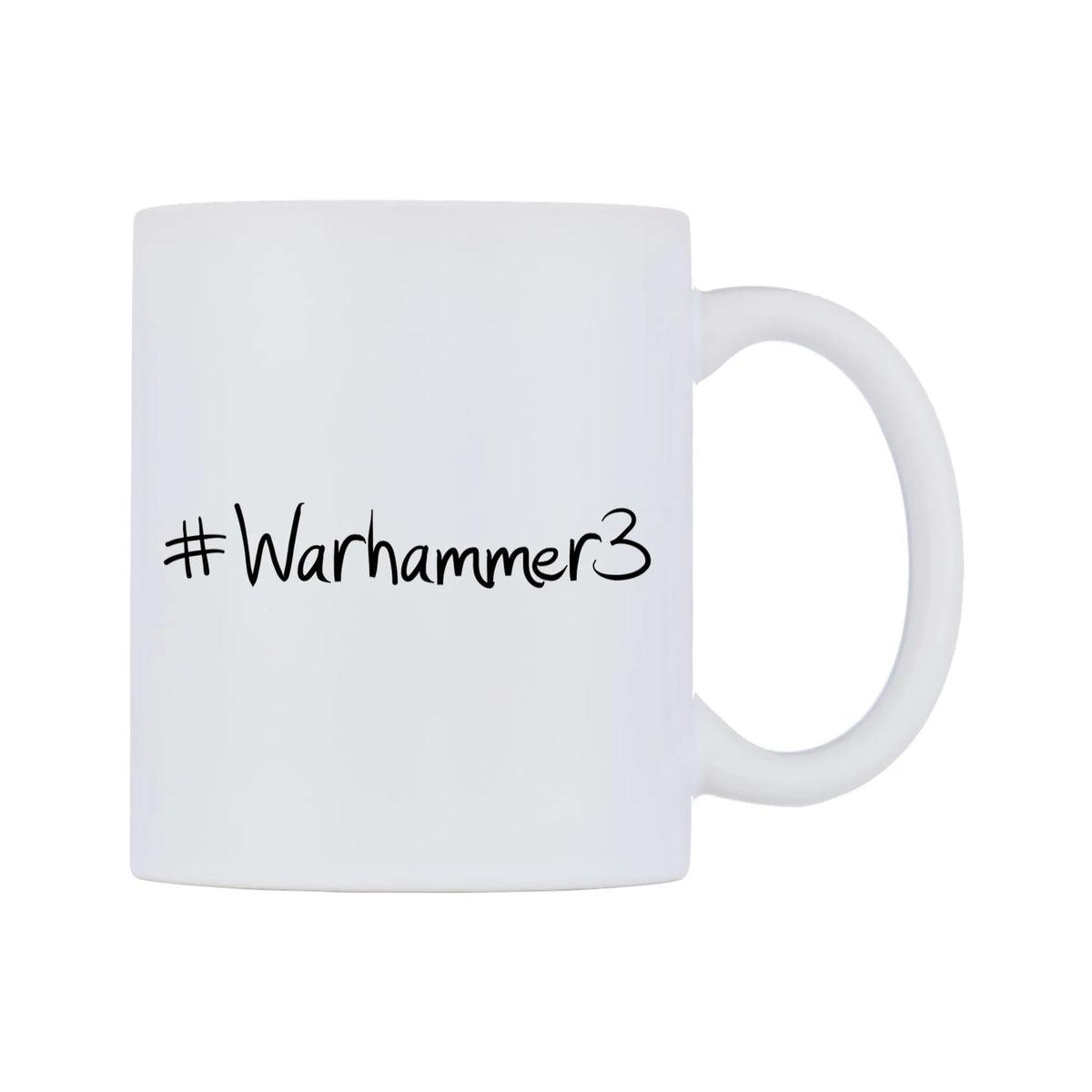 Warhammer3 Mug — mug, left side, on a white background