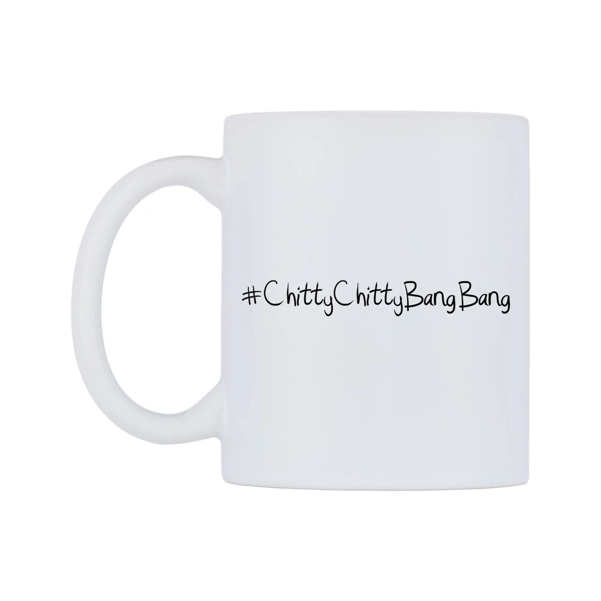 ChittyChittyBangBang Mug — mug, right side, on a white background