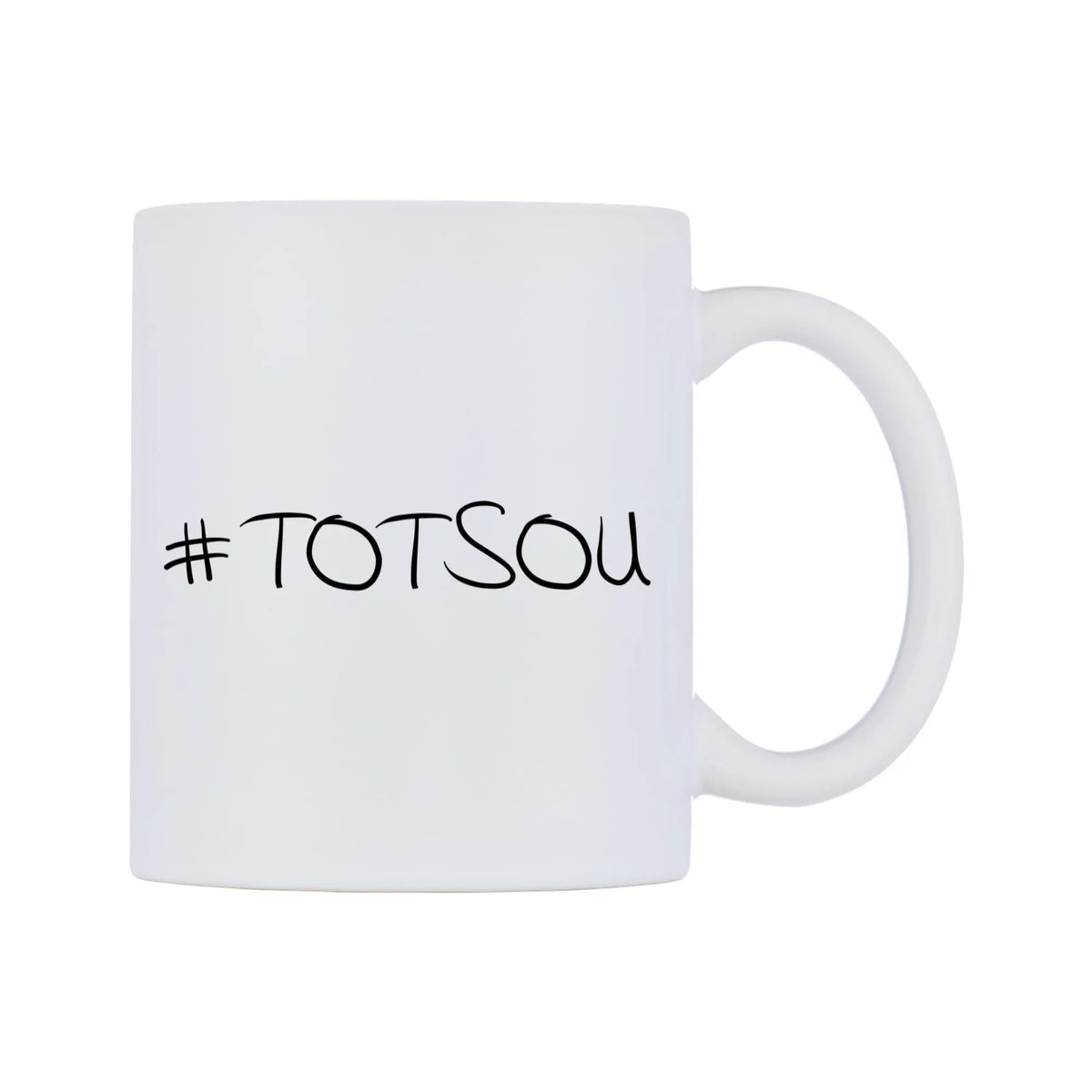 TOTSOU Mug — mug, left side, on a white background