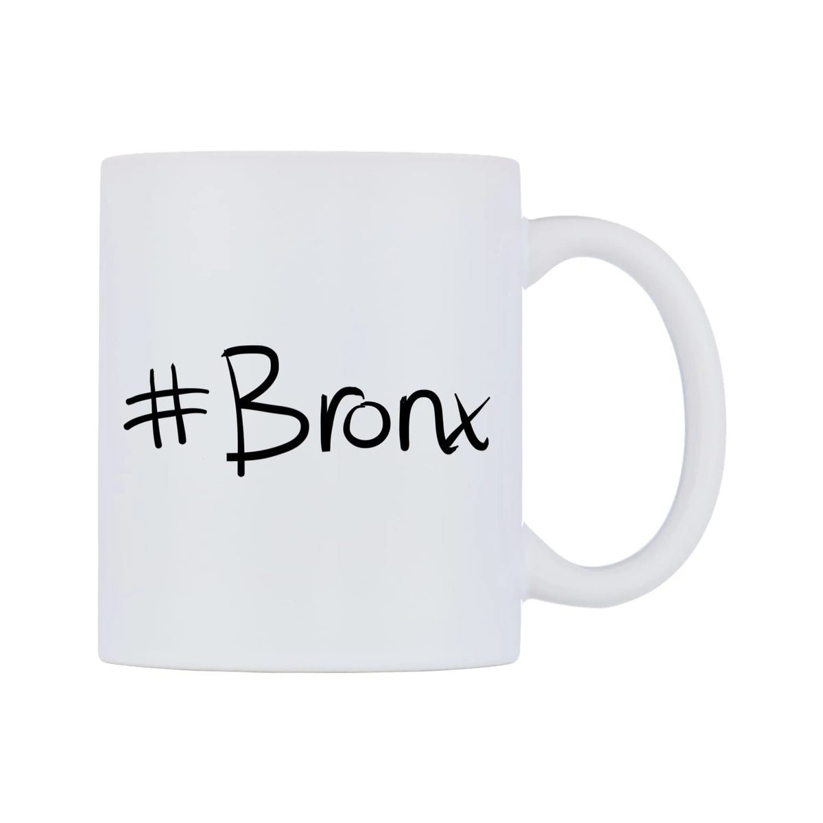Bronx Mug — mug, left side, on a white background