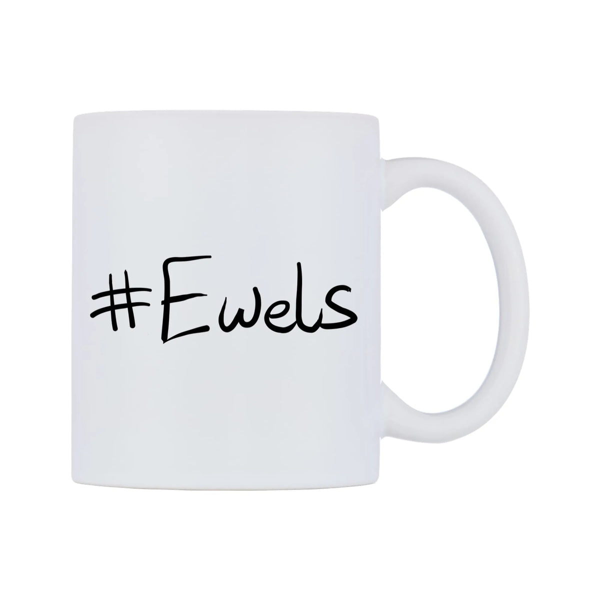 Ewels Mug — mug, left side, on a white background