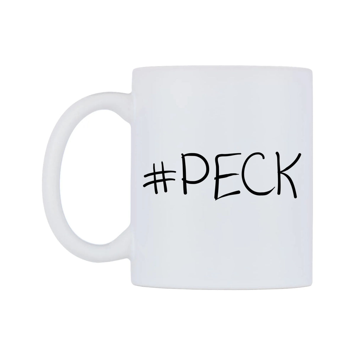 PECK Mug — mug, right side, on a white background