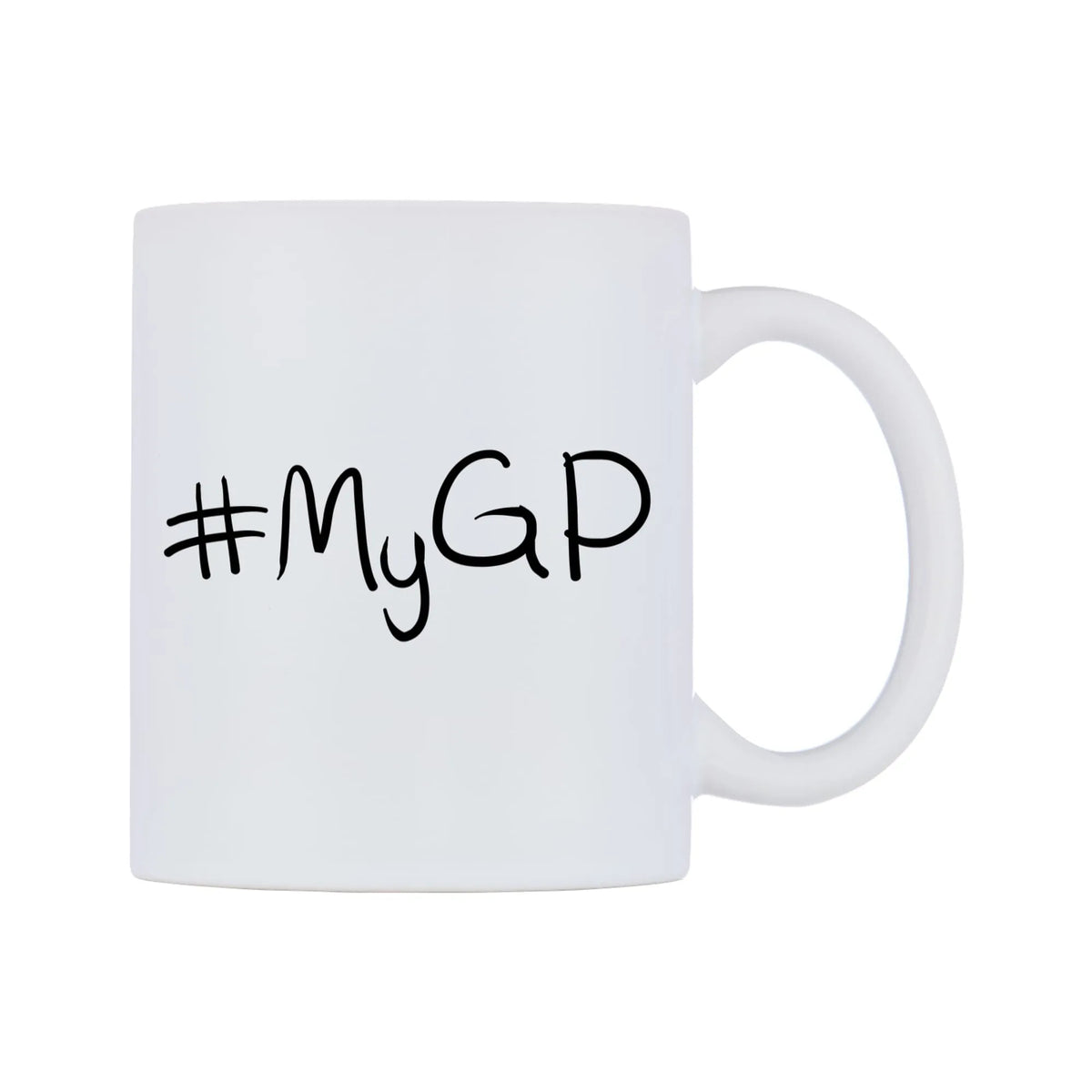 MyGP Mug — mug, left side, on a white background