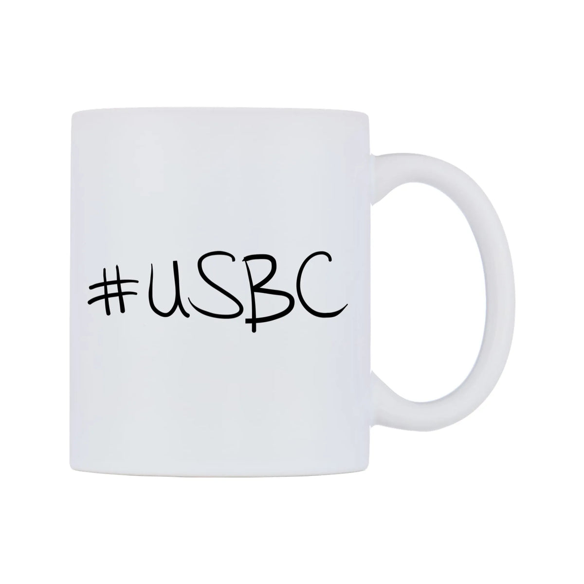 USBC Mug — mug, left side, on a white background