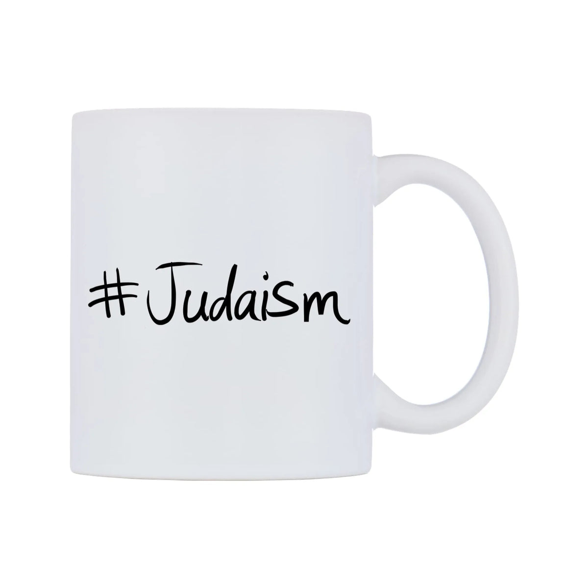 Judaism Mug — mug, left side, on a white background