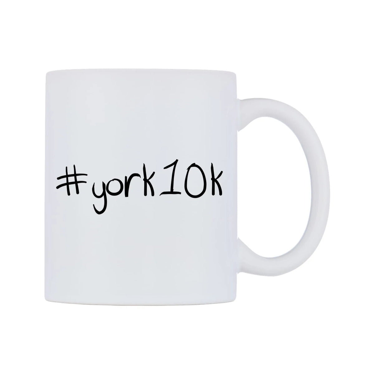 york10k Mug — mug, left side, on a white background
