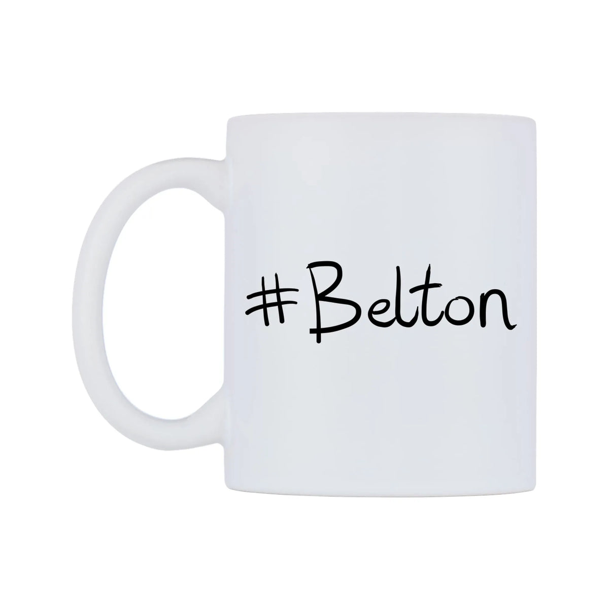 Belton Mug — mug, right side, on a white background