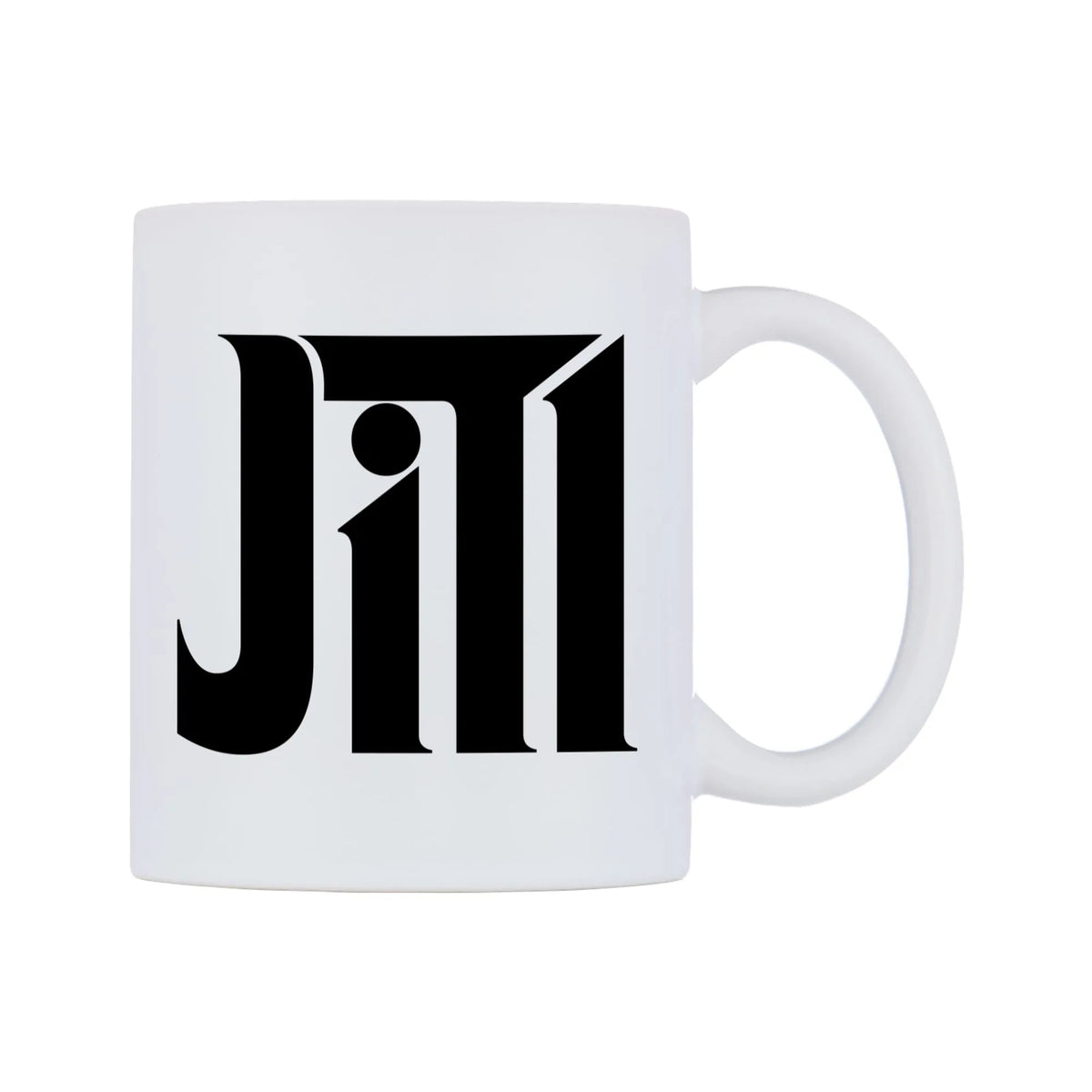 Jill - Godfather Themed Mug — white 11oz gloss mug, left side, on a white background