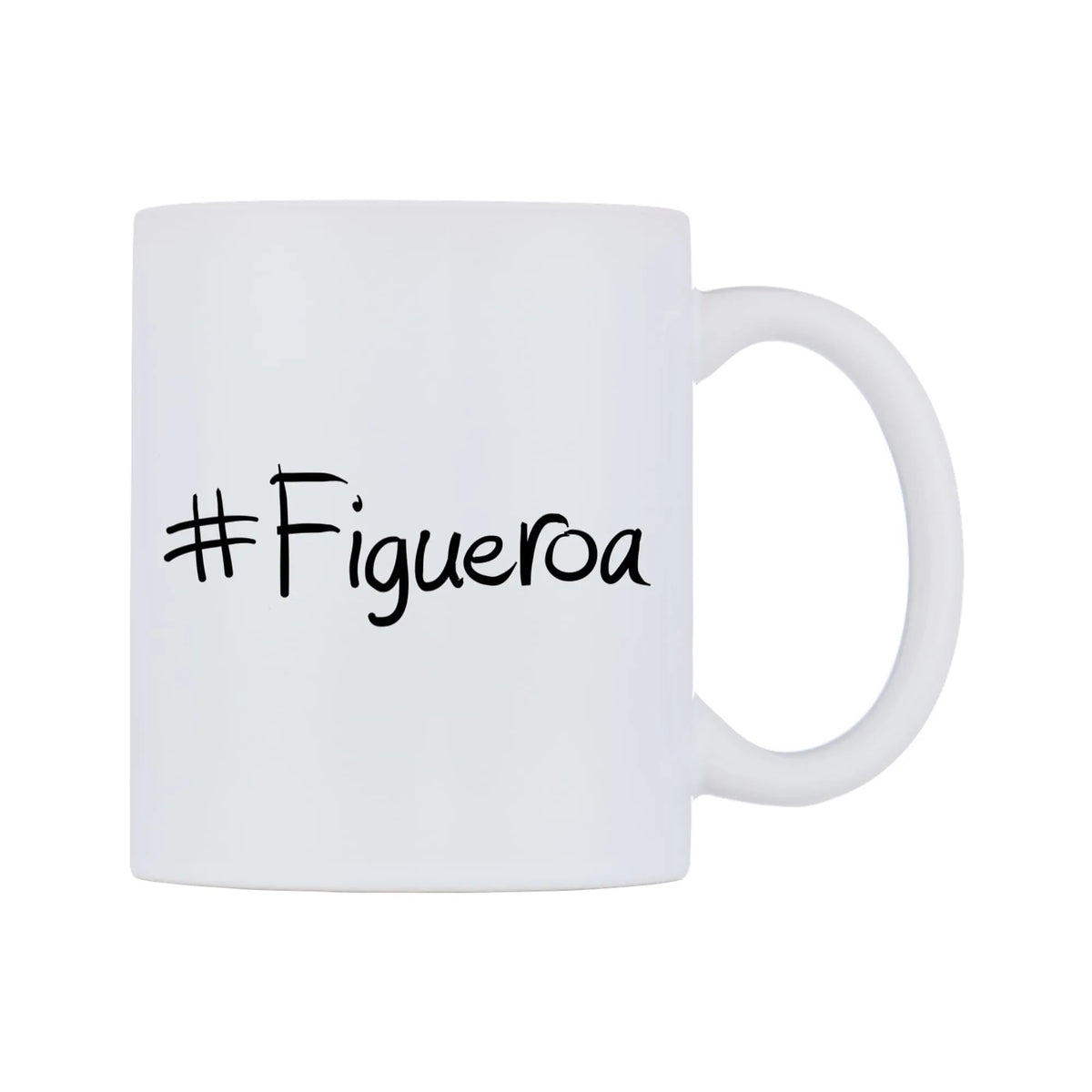 Figueroa Mug — mug, left side, on a white background