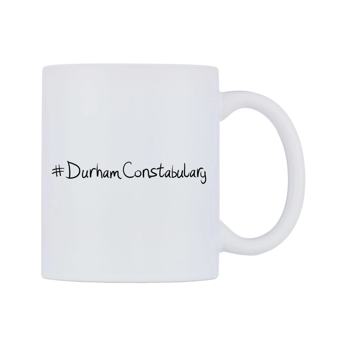 DurhamConstabulary Mug — mug, left side, on a white background