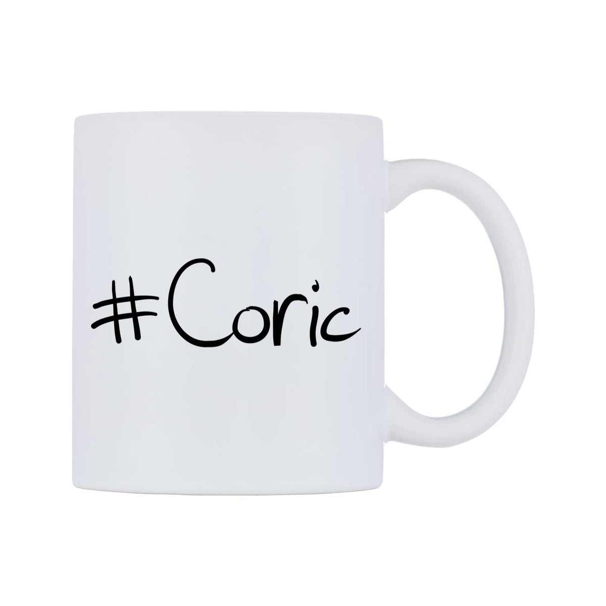 Coric Mug — mug, left side, on a white background
