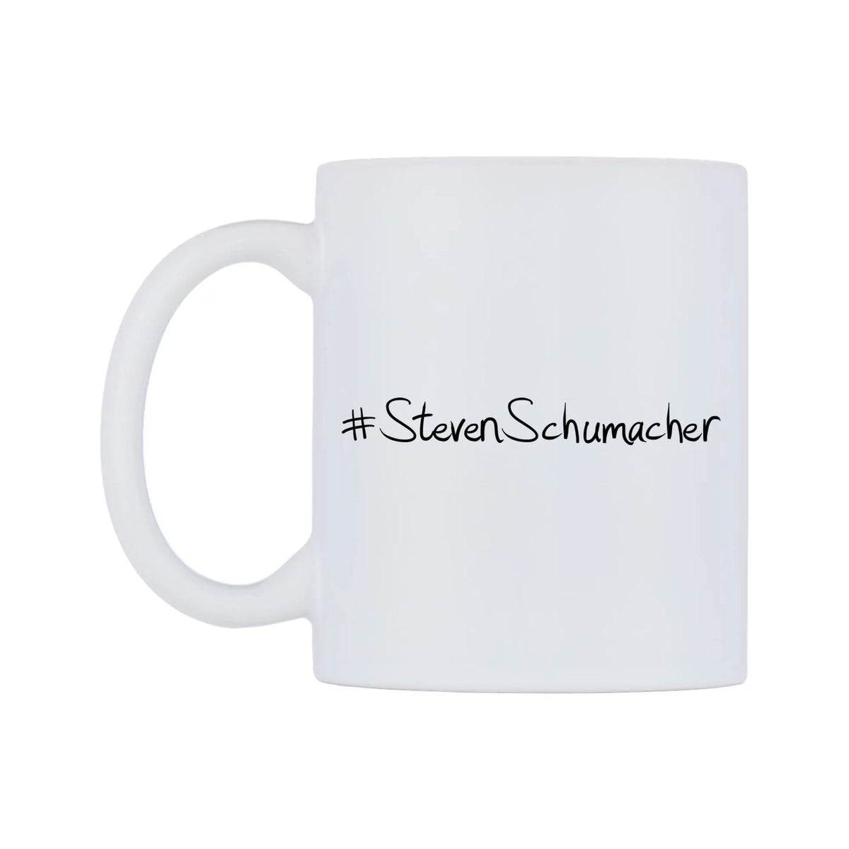 StevenSchumacher Mug — mug, right side, on a white background