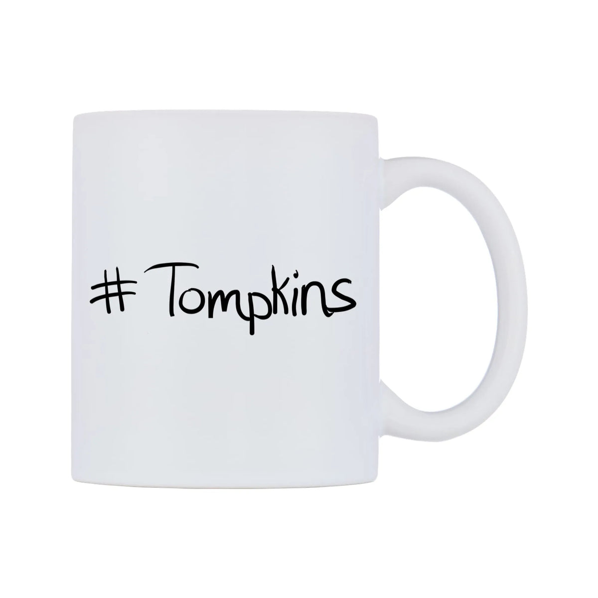 Tompkins Mug — mug, left side, on a white background