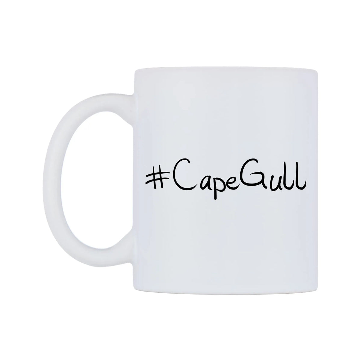 CapeGull Mug — mug, right side, on a white background