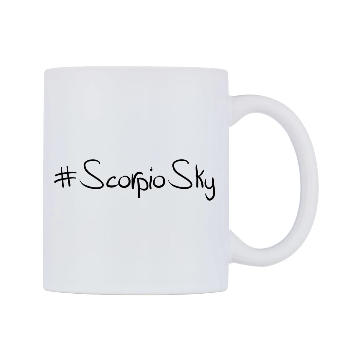 ScorpioSky Mug — mug, left side, on a white background