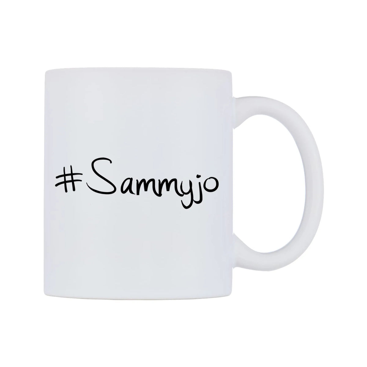 Sammyjo Mug — mug, left side, on a white background