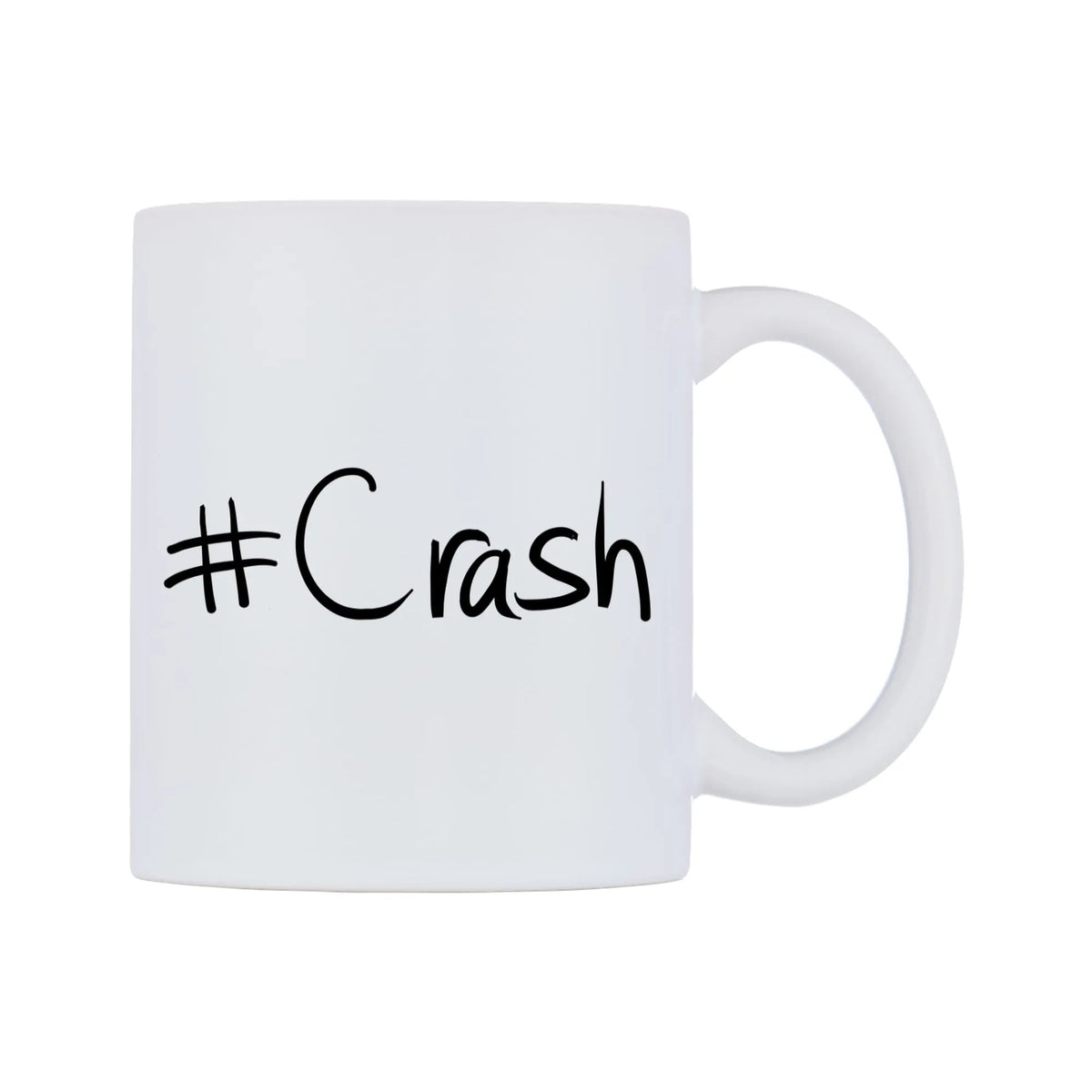 Crash Mug — mug, left side, on a white background