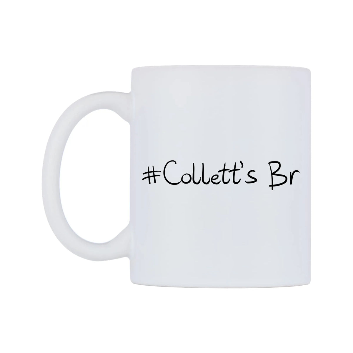 Collett's Br Mug — mug, right side, on a white background