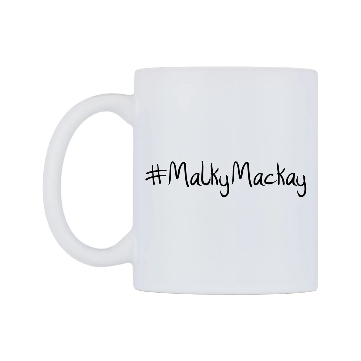 MalkyMackay Mug — mug, right side, on a white background