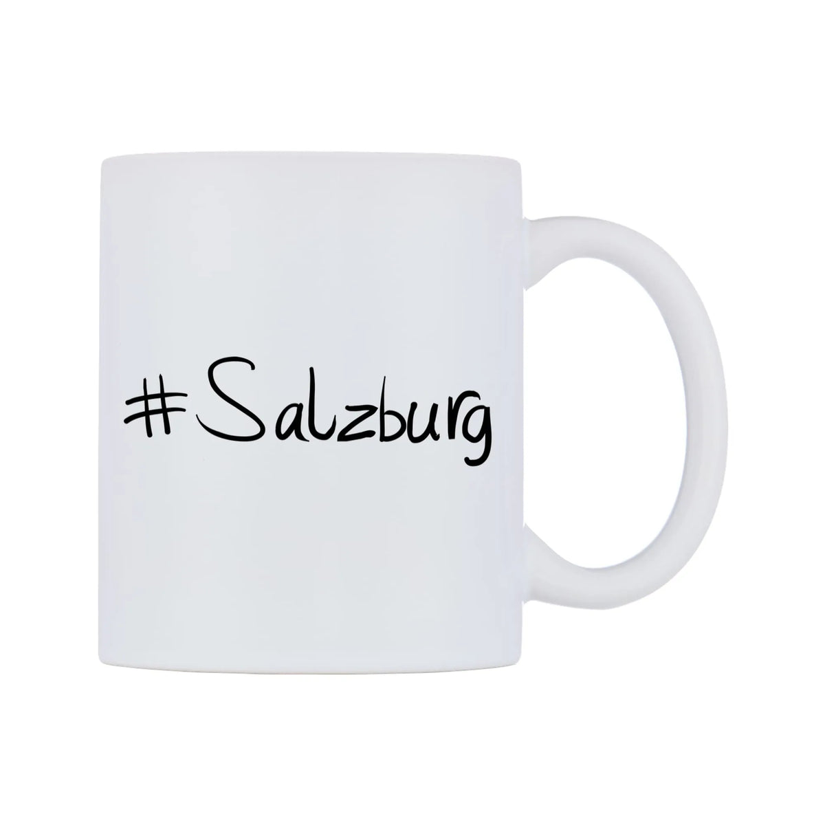 Salzburg Mug — mug, left side, on a white background