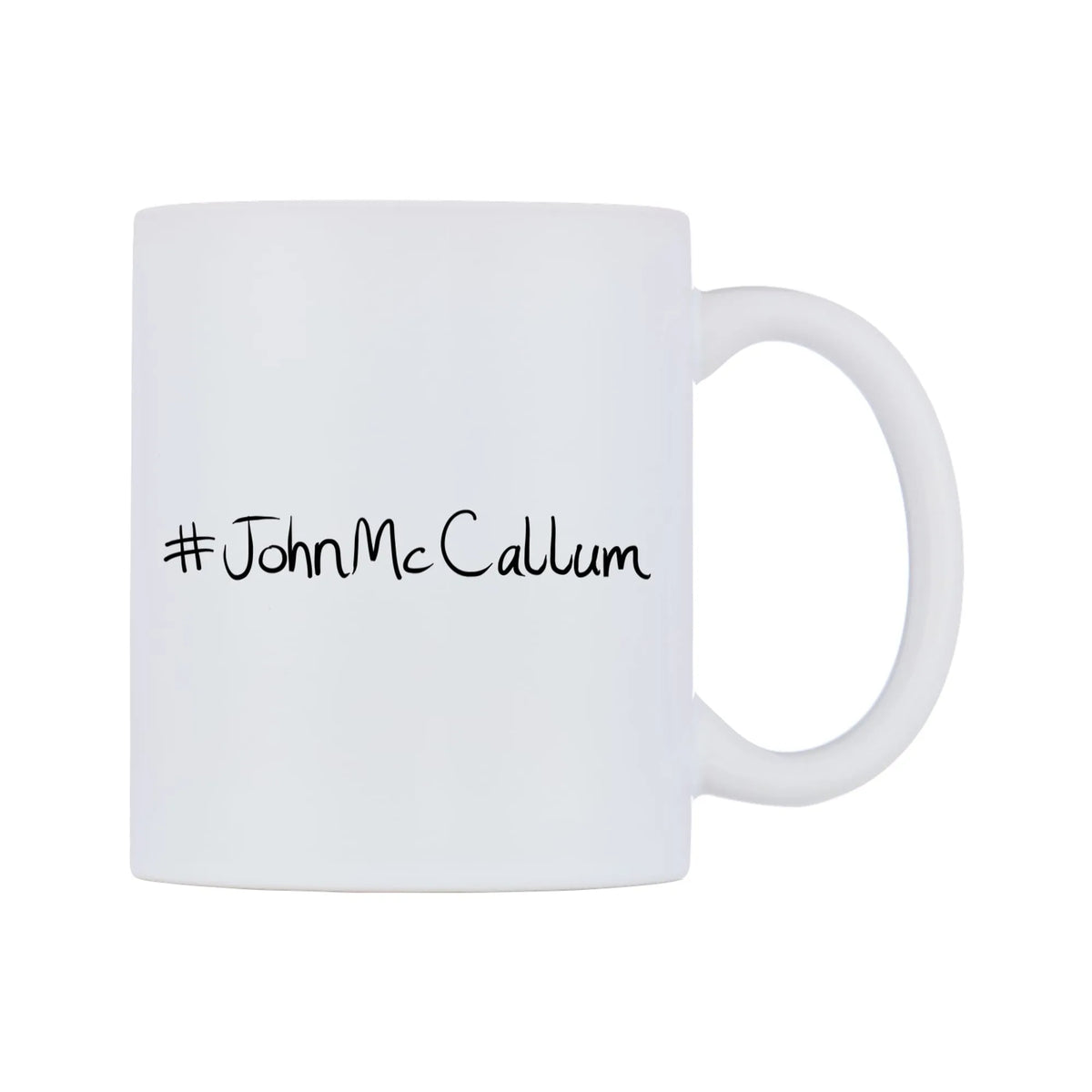 JohnMcCallum Mug — mug, left side, on a white background