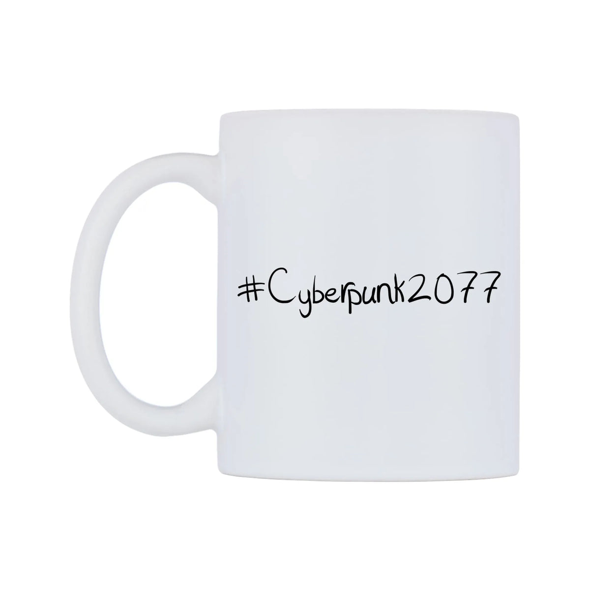 Cyberpunk2077 Mug — mug, right side, on a white background