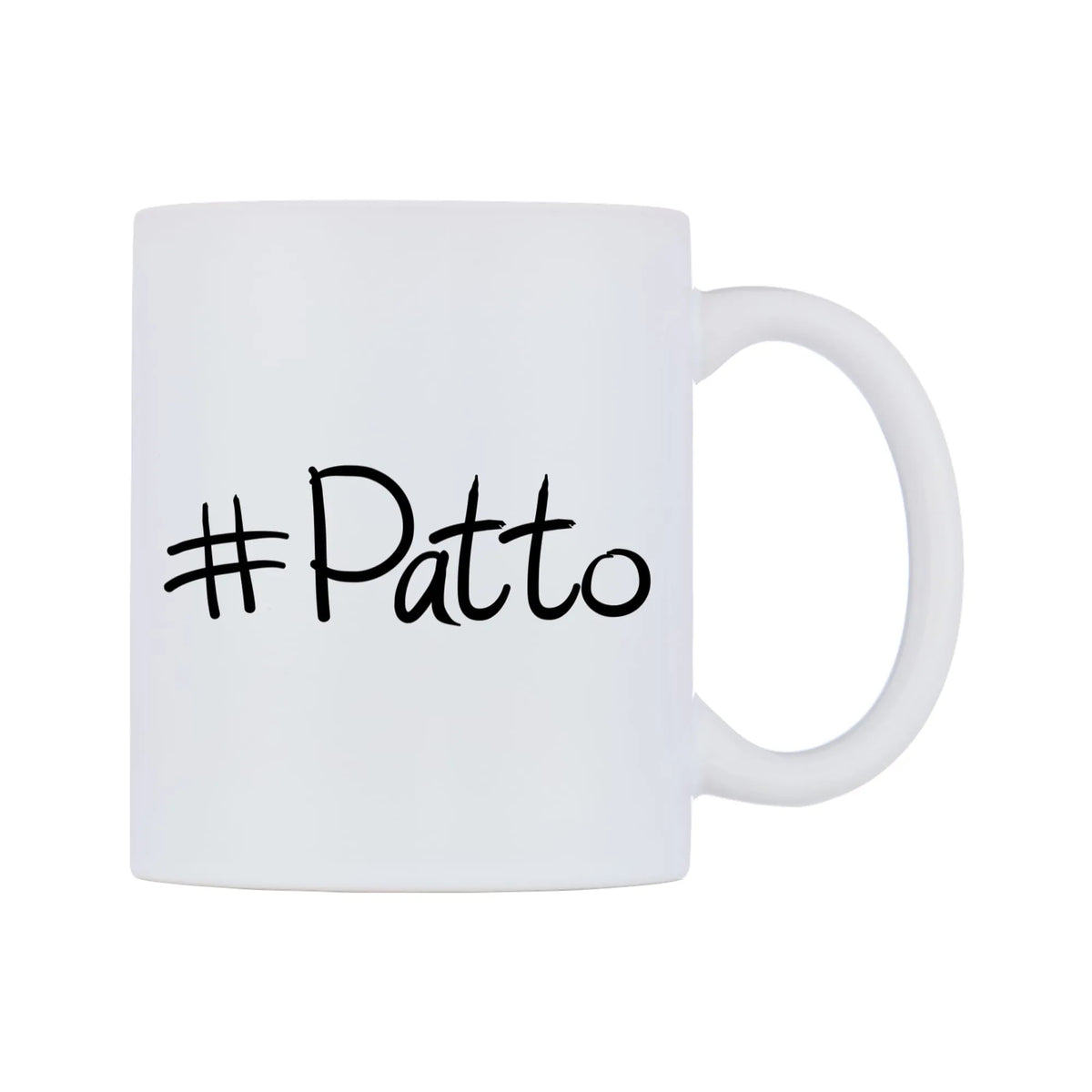 Patto Mug — mug, left side, on a white background