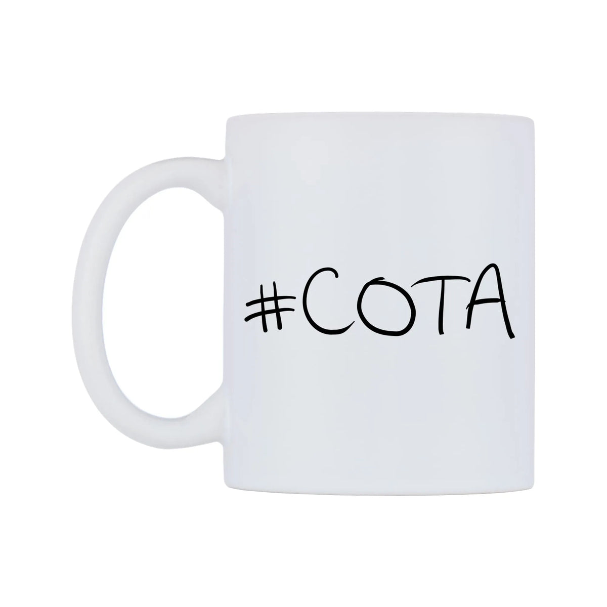 COTA Mug — mug, right side, on a white background