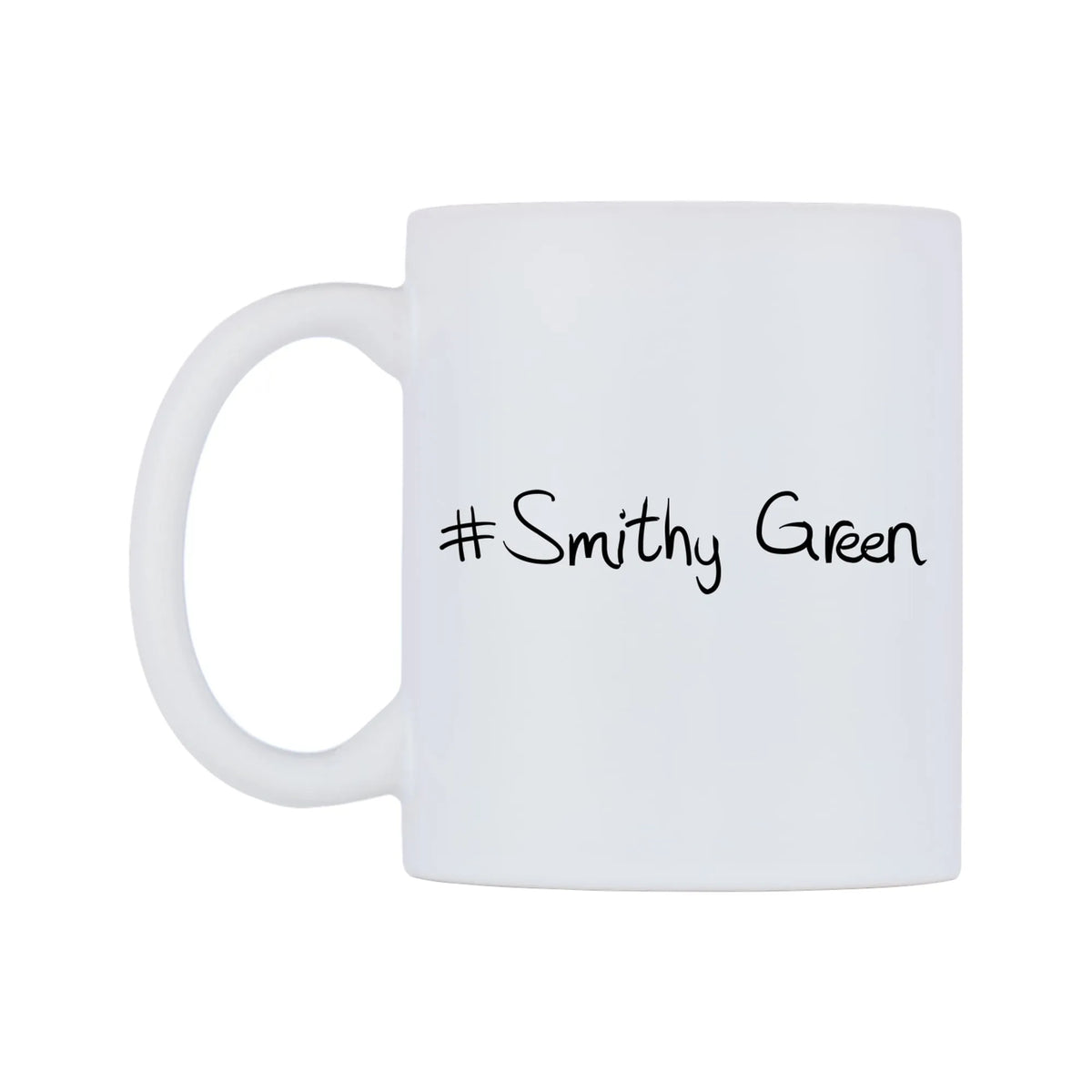 Smithy Green Mug — mug, right side, on a white background
