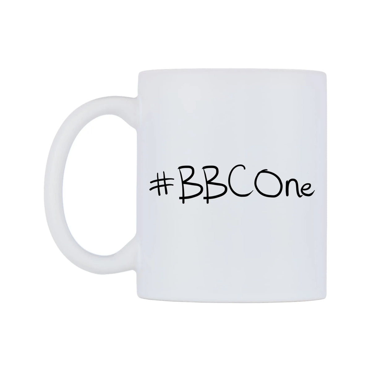 BBCOne Mug — mug, right side, on a white background