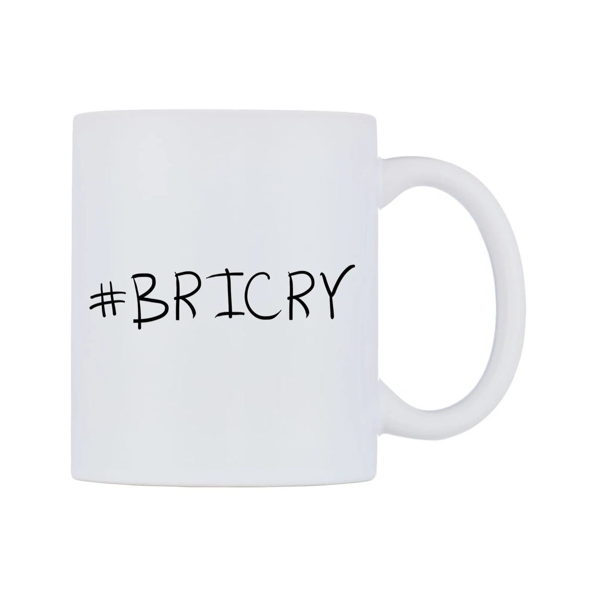 BRICRY Mug — mug, left side, on a white background