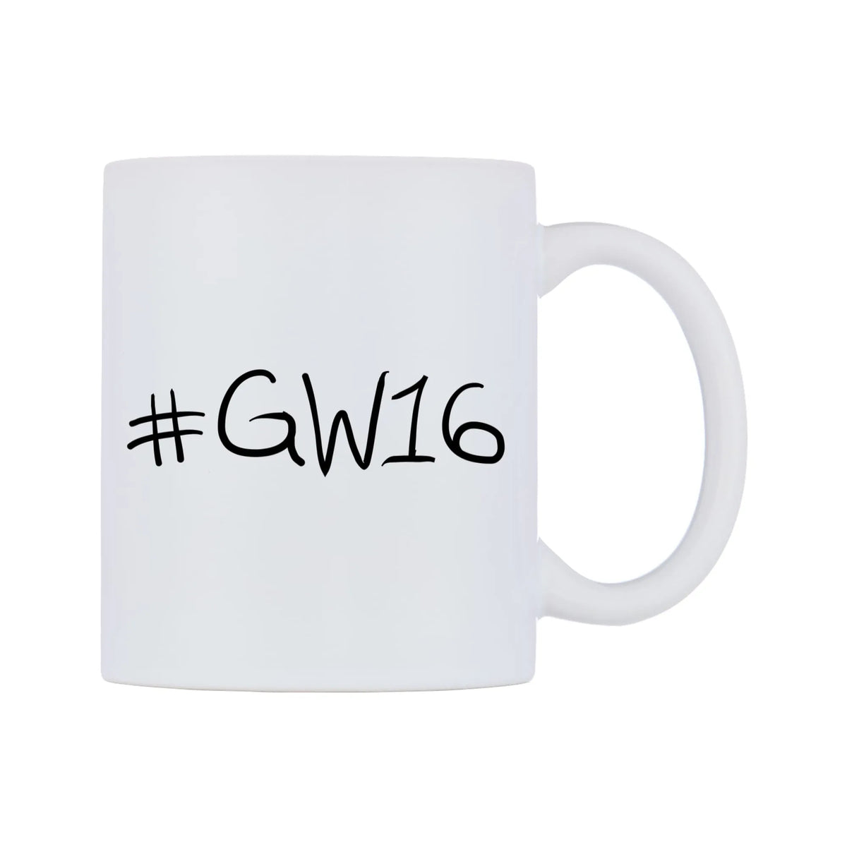 GW16 Mug — mug, left side, on a white background