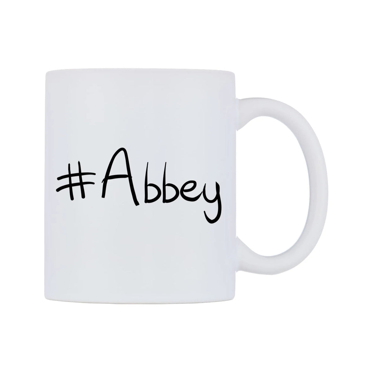 Abbey Mug — mug, left side, on a white background