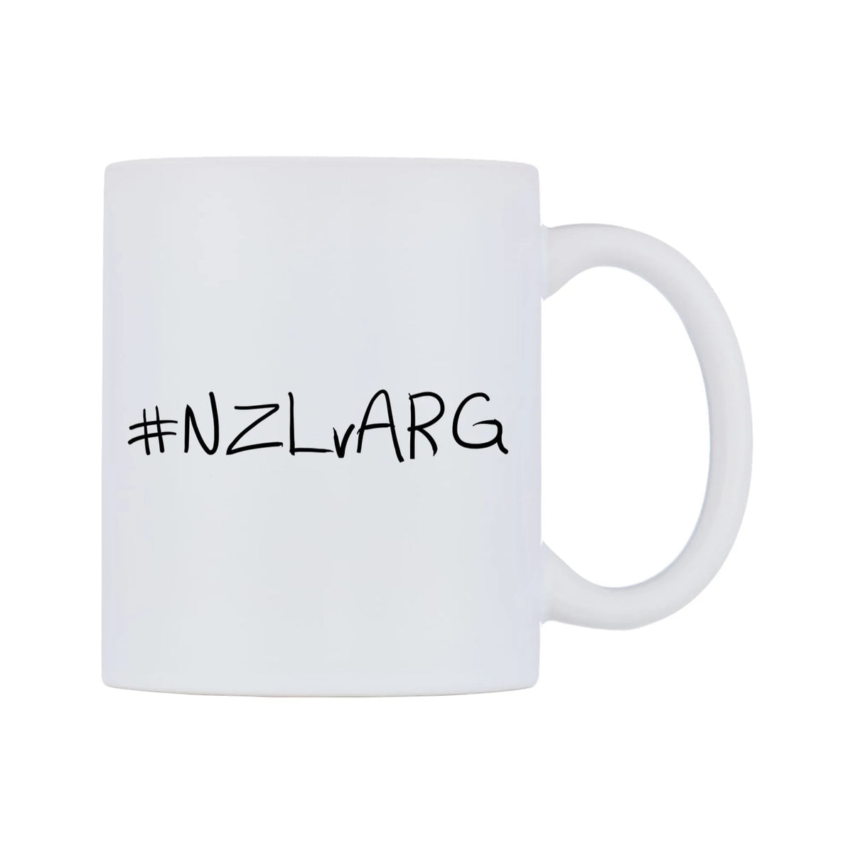 NZLvARG Mug — mug, left side, on a white background