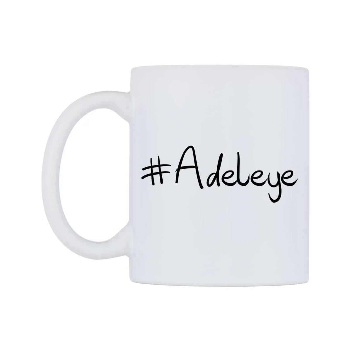 Adeleye Mug — mug, right side, on a white background