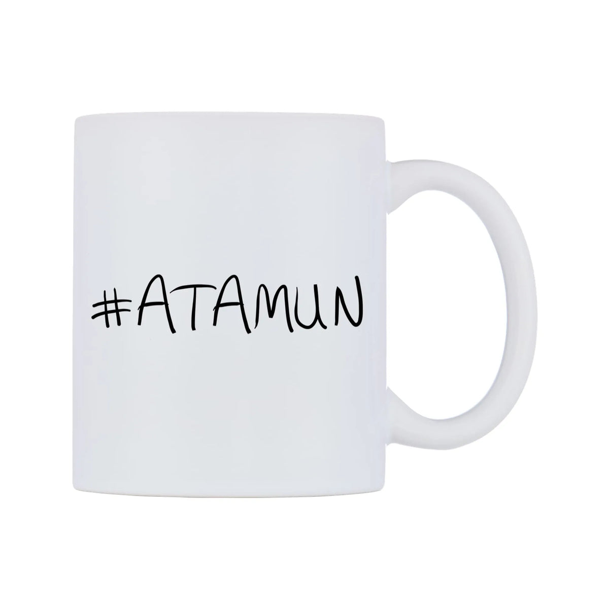 ATAMUN Mug — mug, left side, on a white background