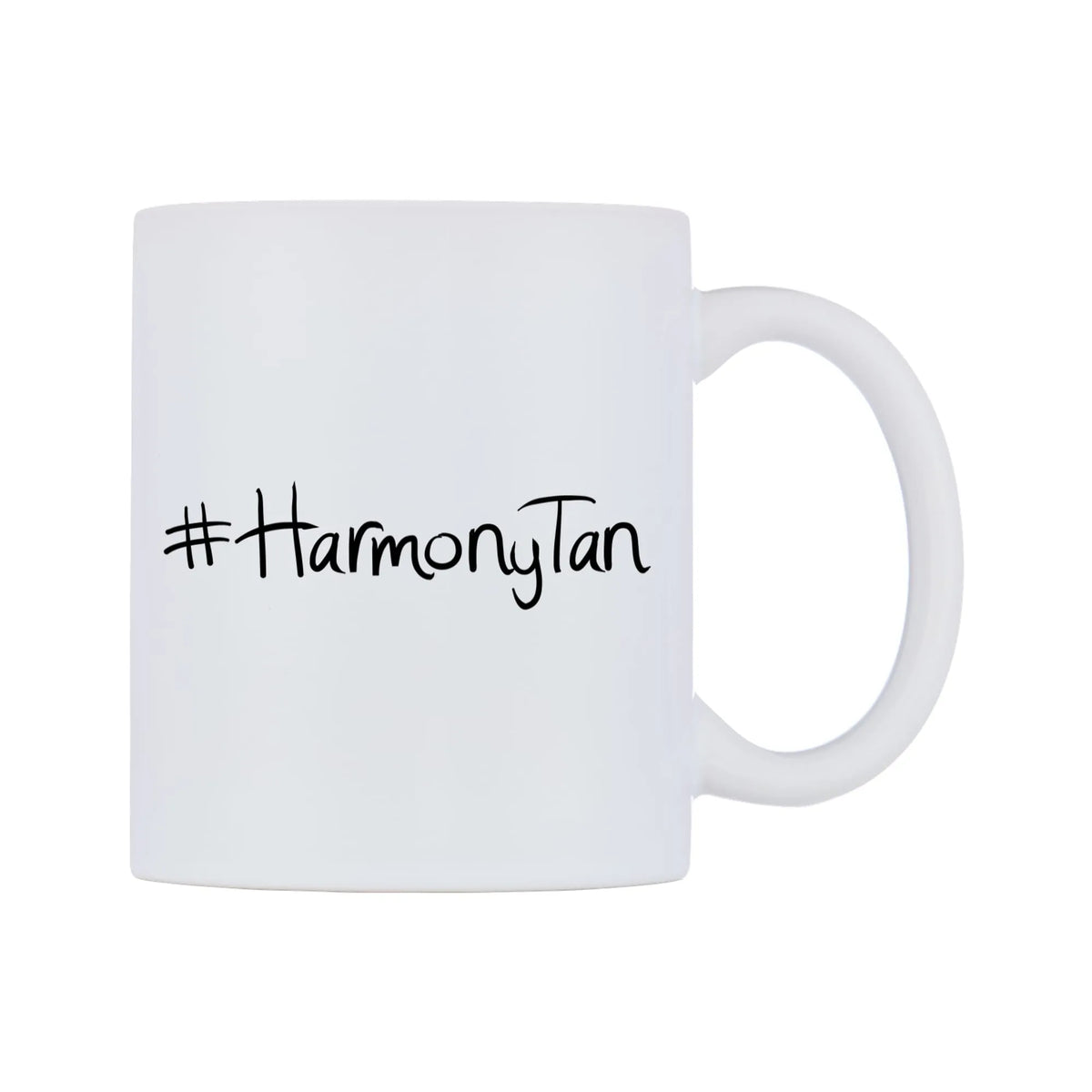 HarmonyTan Mug — mug, left side, on a white background