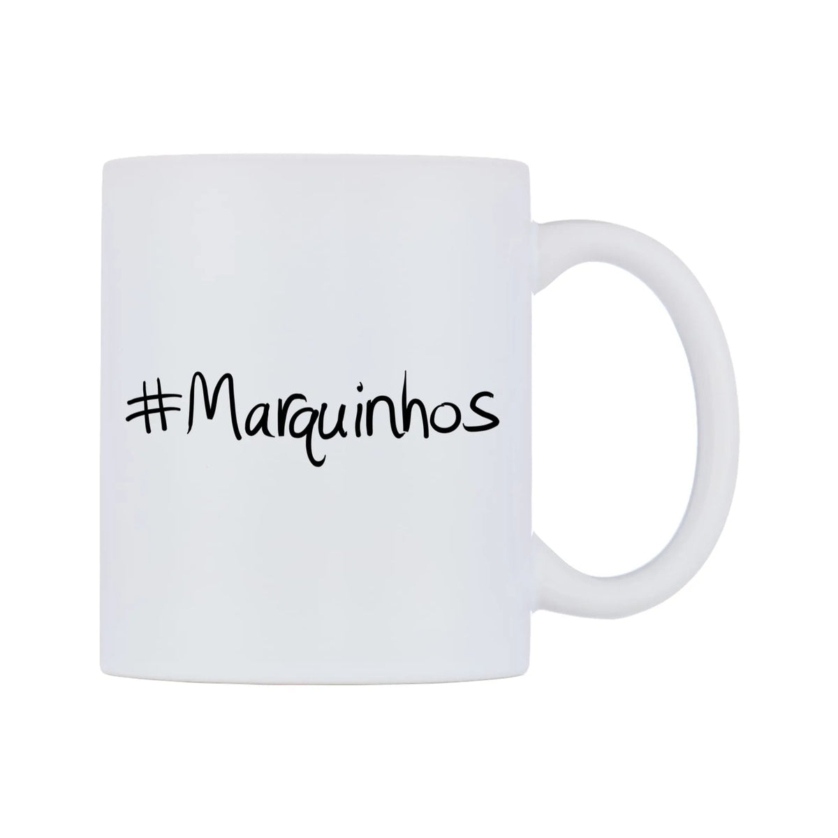 Marquinhos Mug — mug, left side, on a white background