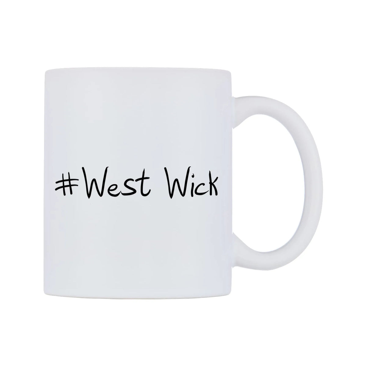 West Wick Mug — mug, left side, on a white background