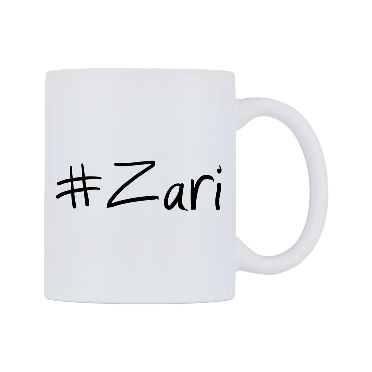 Zari Mug — mug, left side, on a white background