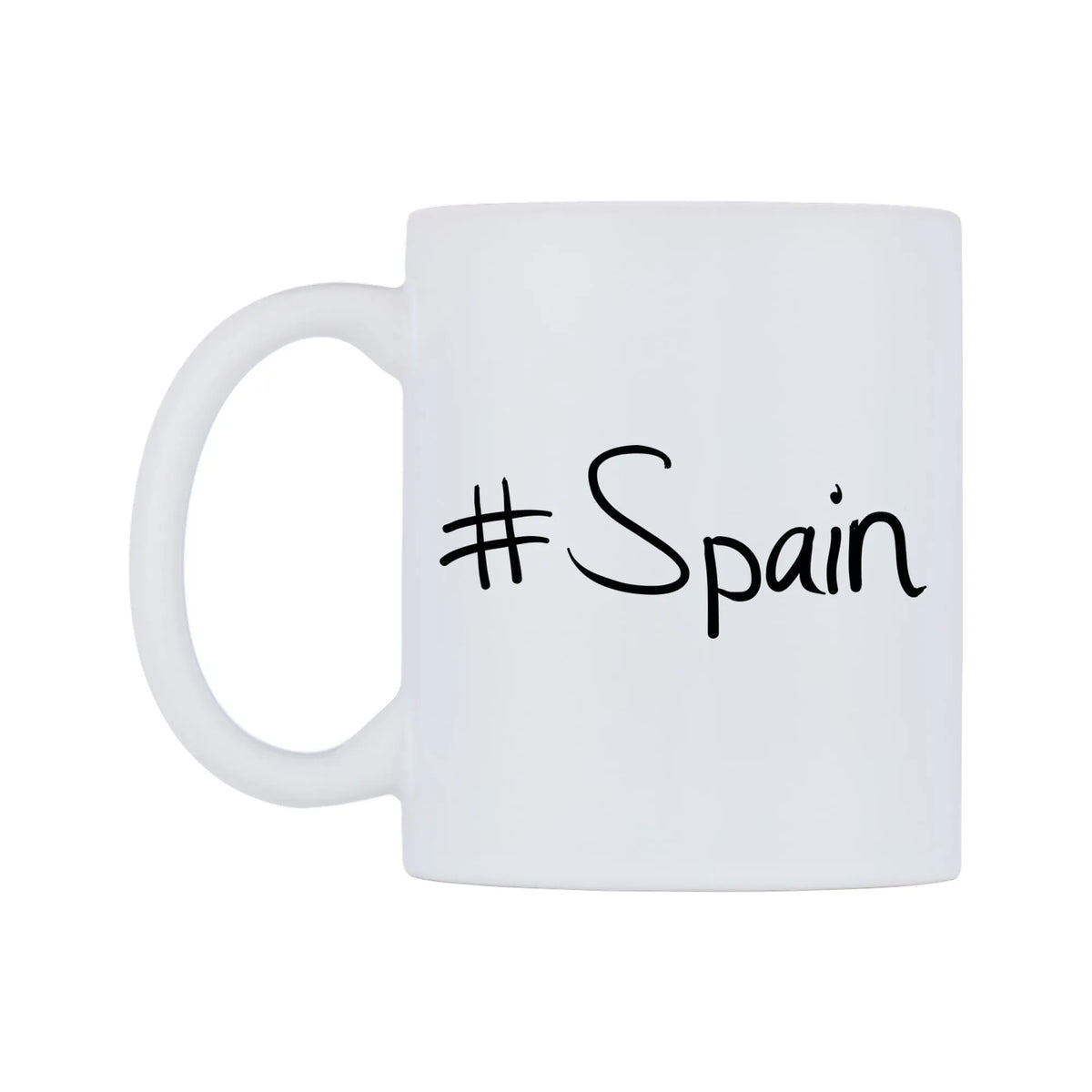 Spain Mug — mug, right side, on a white background
