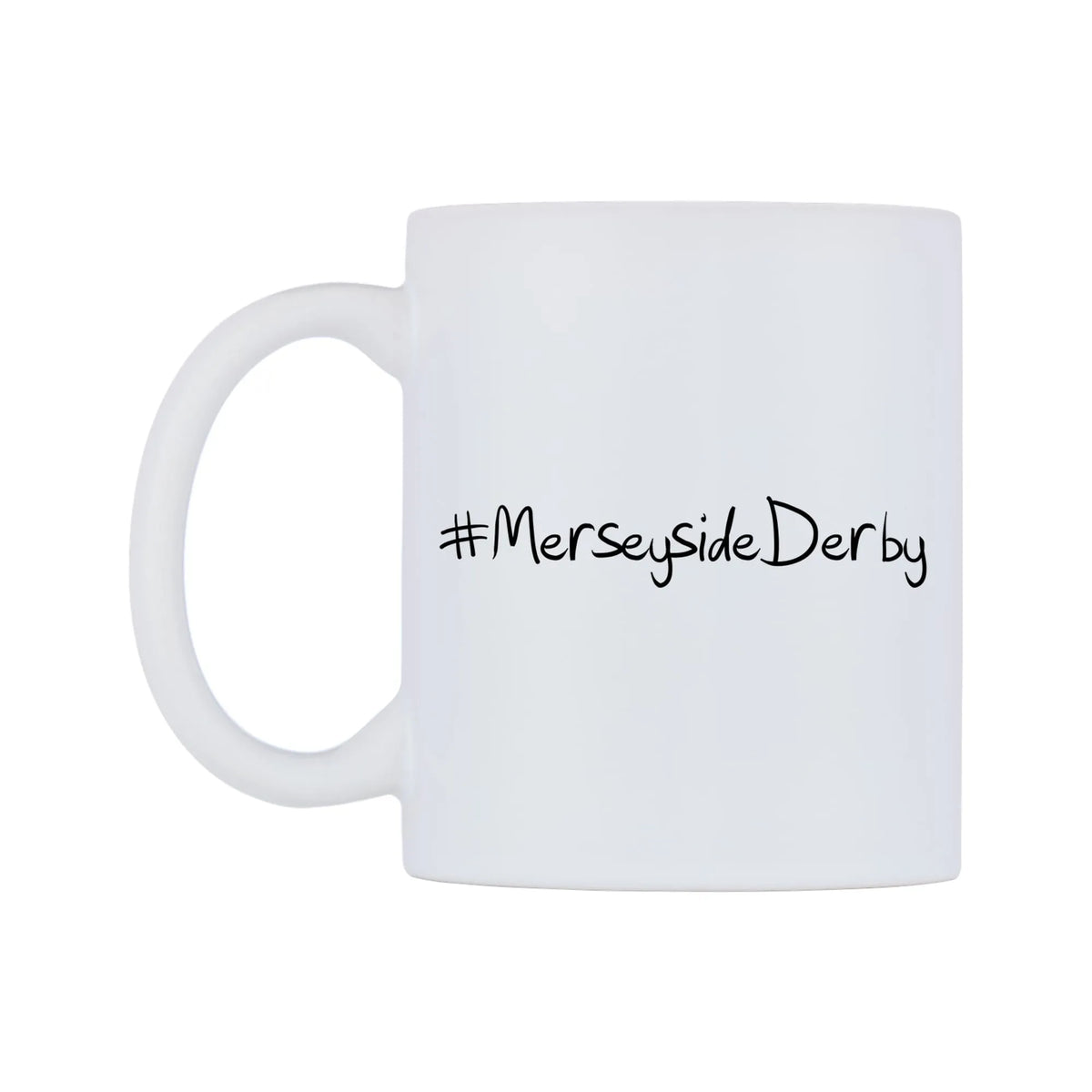 MerseysideDerby Mug — mug, right side, on a white background