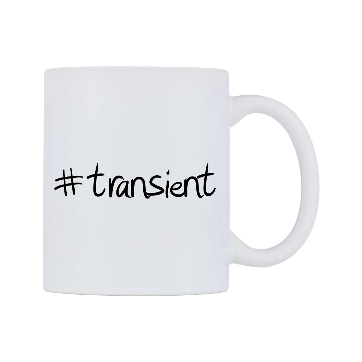 transient Mug — mug, left side, on a white background
