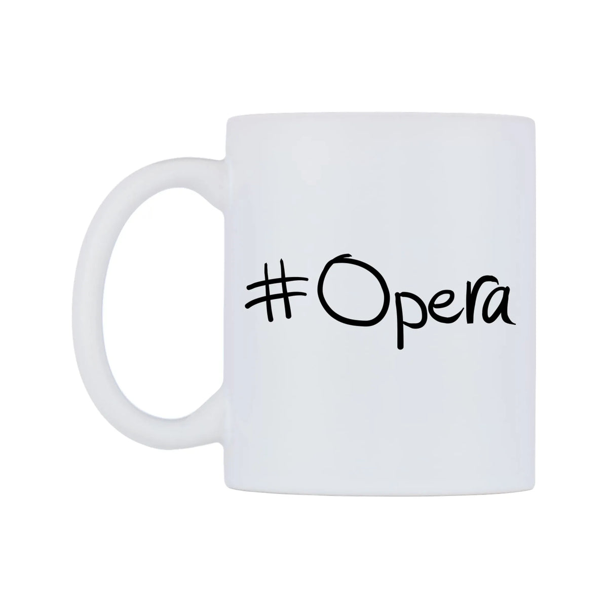 Opera Mug — mug, right side, on a white background