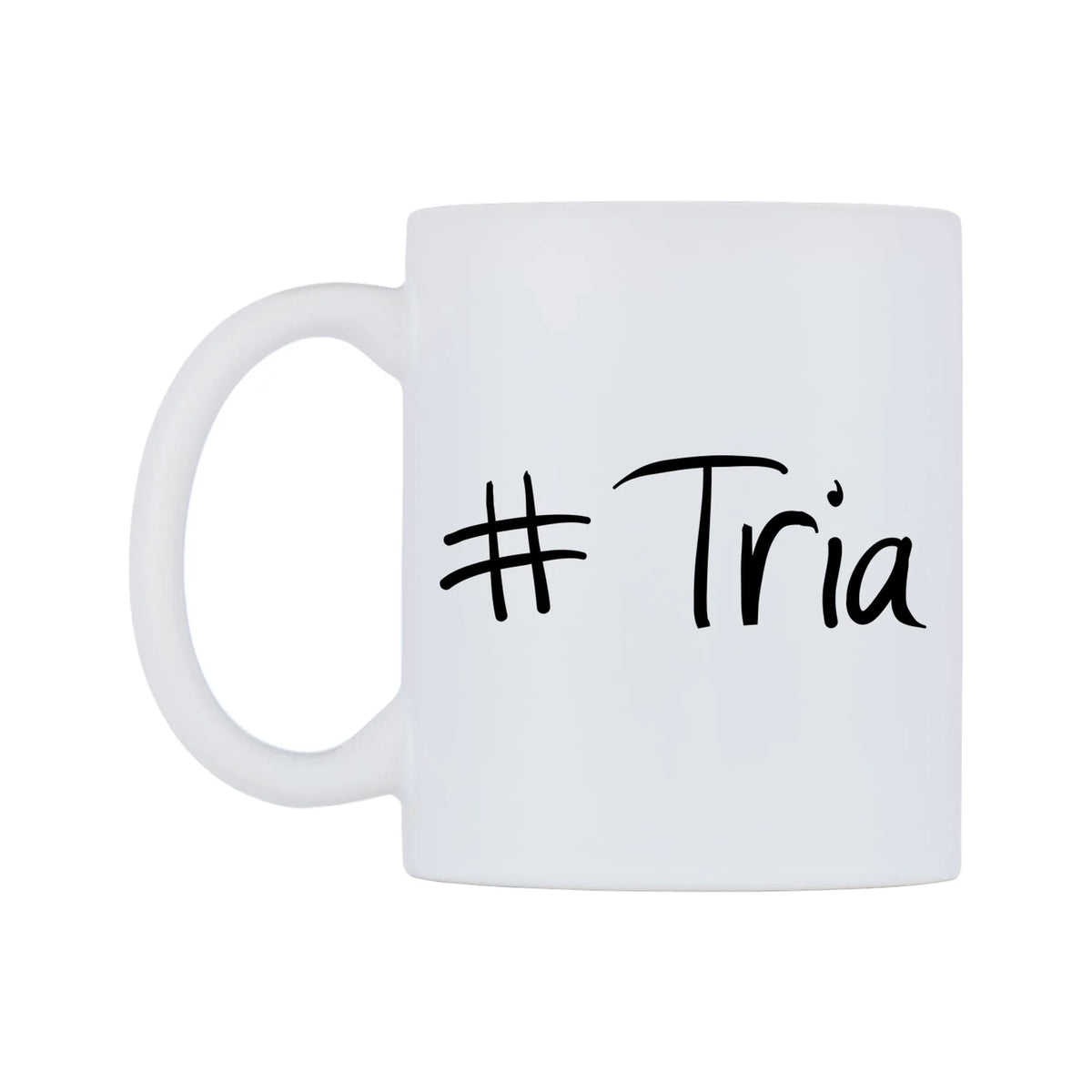 Tria Mug — mug, right side, on a white background