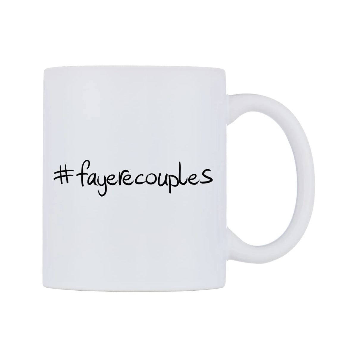 fayerecouples Mug — mug, left side, on a white background
