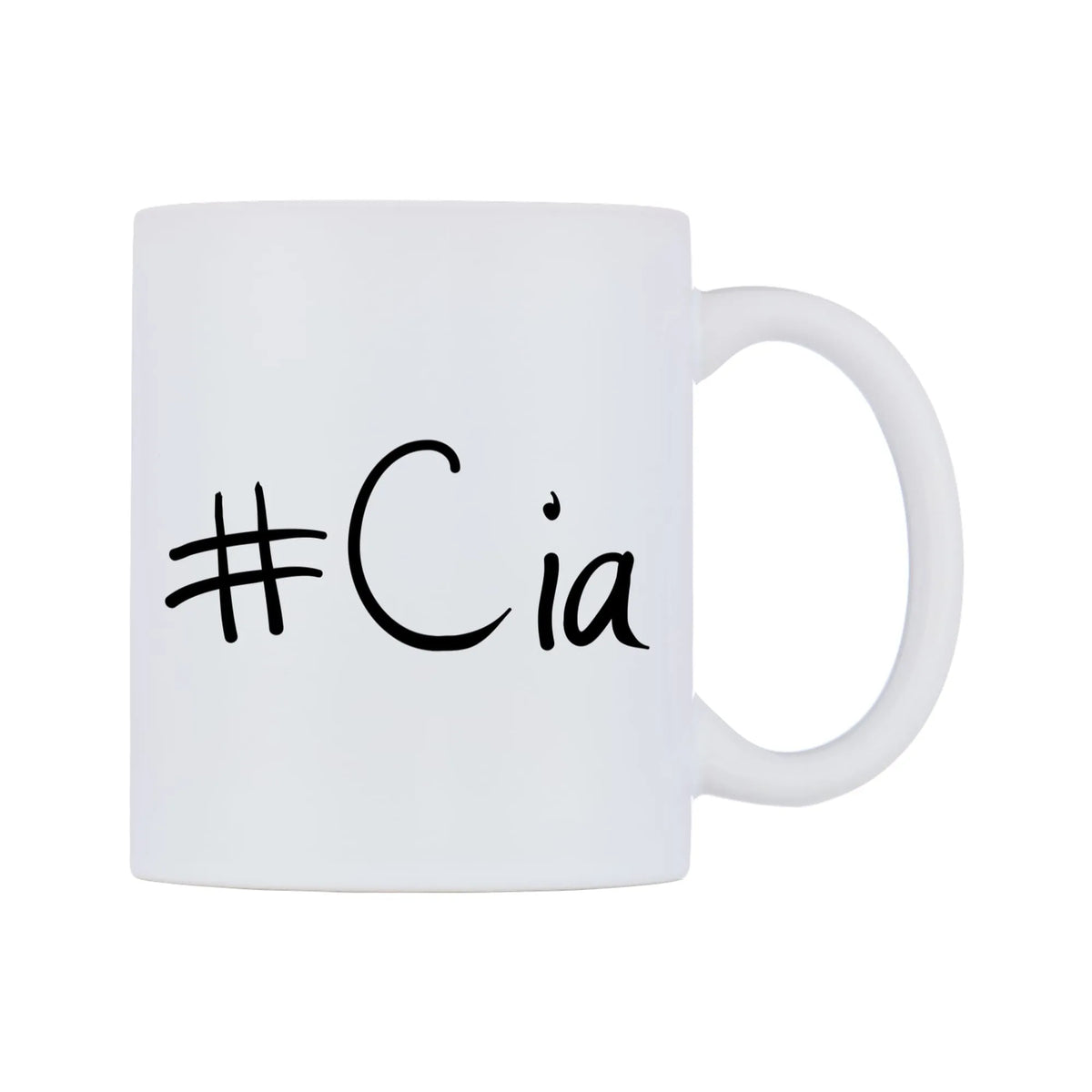 Cia Mug — mug, left side, on a white background